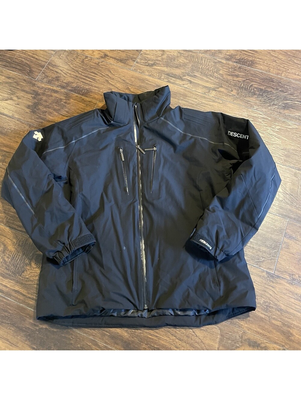 Descente Octane 3L Shell Ski Jacket Black Men's, Size: US XXL